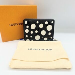 Louis Vuitton x Yayoi Kusama Limited Ed. Monogram Empreinte Portefeuille Claire